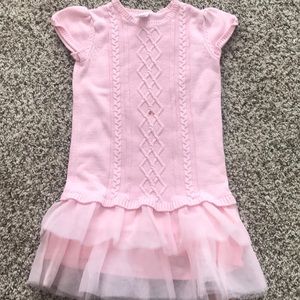 Gymboree pink sweat dress